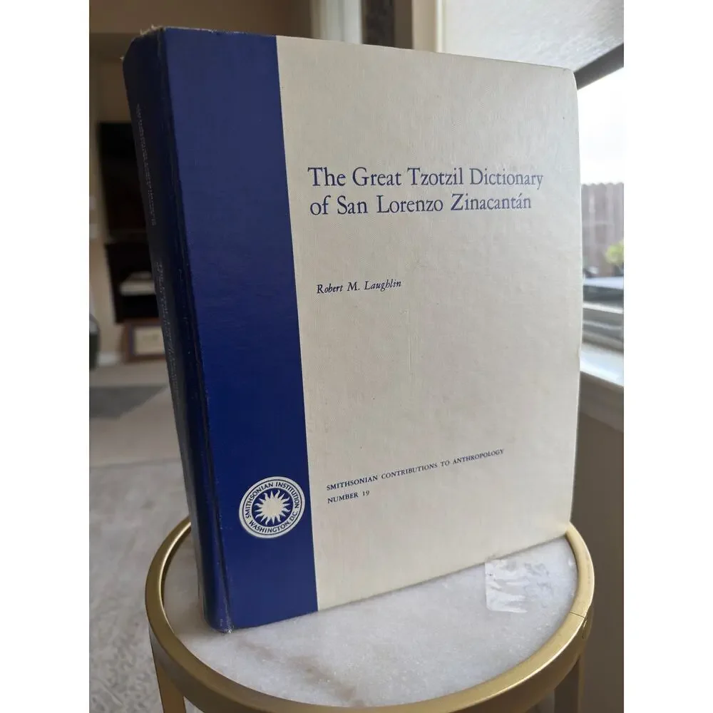 Signed 1975 The Great Tzotzil Dictionary of San Lorenzo Zinacantán